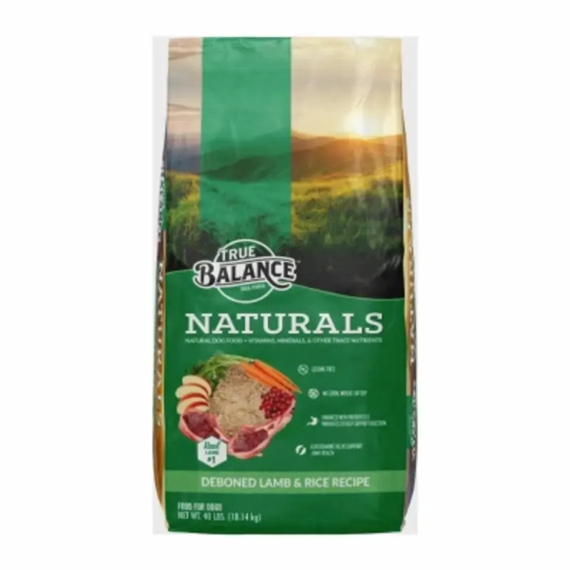True Balance Lamb and Rice Dry Dog Food, 40 Pounds Bag