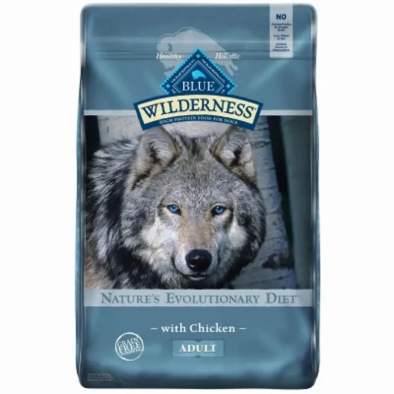 Wilderness Dry Dog Food with Chicken Flavor, 24 Pounds Bag