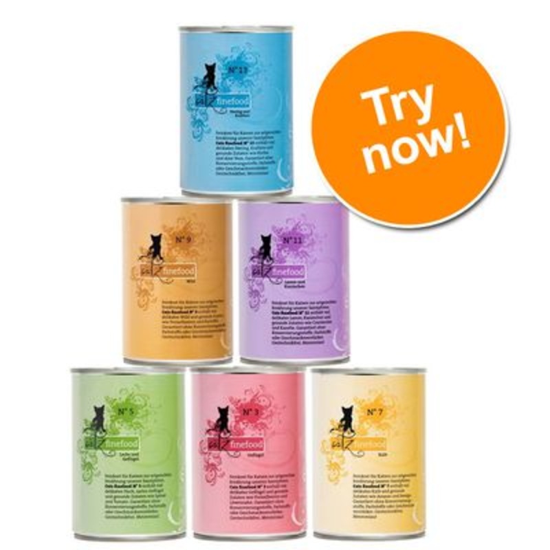 catz finefood Can Mixed Trial Pack 6 x 400g