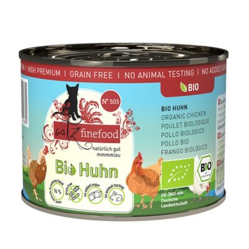 catz finefood organic 6 x 200 g